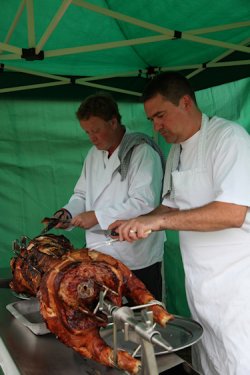 Hire a pig roast